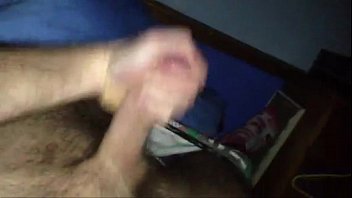 youthful teenager jerking off and cuming