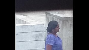 Indian aunty waiting for 2nd husband knowing video is recording so boobs popped