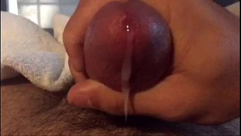 Solo jerk with Double orgasm with tons of jizz and cum