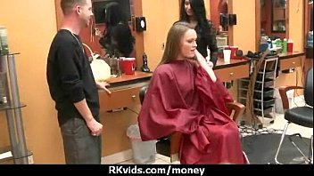Stunning Euro Teen Gets Talked In To Giving A Blowjob For Cash 7