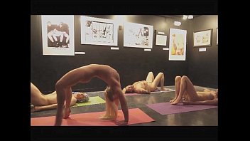 the art of nude yoga commercial