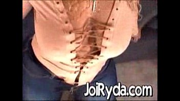 Joi Ryda in jeans going commando