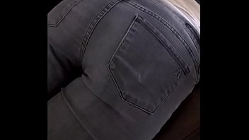 teenager backside in taut jeans