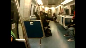 real footage doll urinate in subway in front.